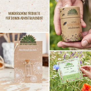 6er Set für deinen Adventskalender – Nachhaltig | Bunt gemischt | Sozial gefertigt