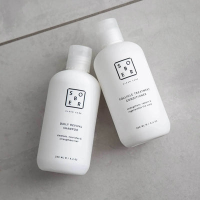 Anti-Hair Loss Treatment: Shampoo & Conditioner – Ectoin & Biotin | Clean Beauty