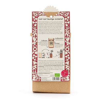 Mini Garden Organic Chili Grow Kit – highly germinable seeds & growing soil