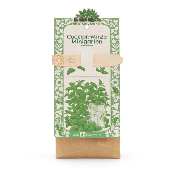 Cocktail Mint Seed Kit – All-in-one Seed Starting Kit