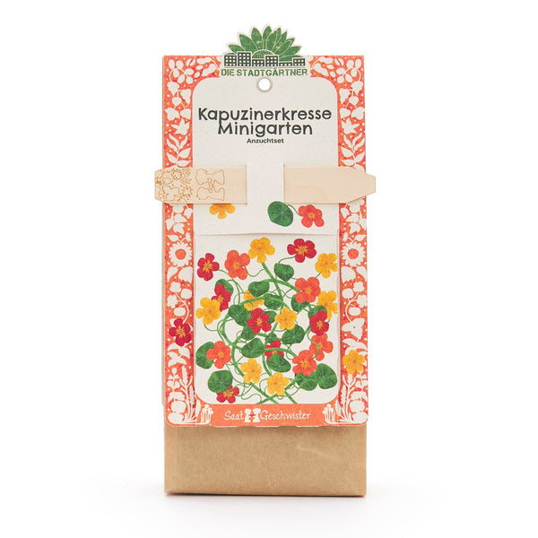 Mini Garden Organic Nasturtium Seed Kit – Die Stadtgärtner