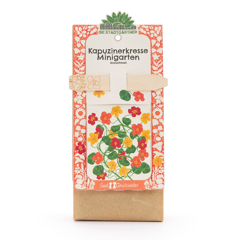 Mini Garden Organic Nasturtium Seed Kit – Die Stadtgärtner — Ansicht 2