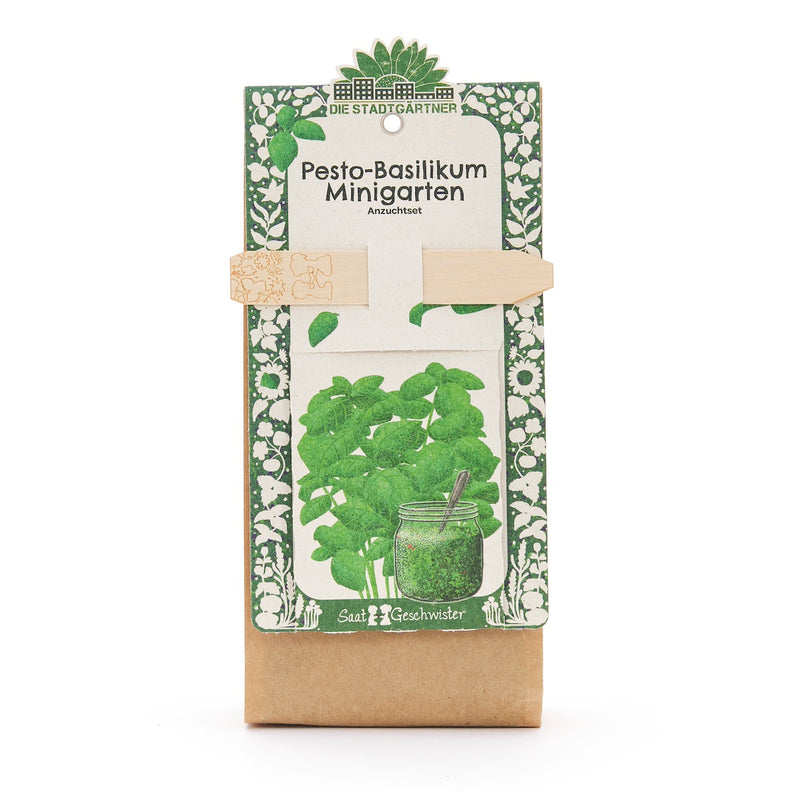 Mini Garden Organic Basil Grow Kit – All-in-one Kit — Ansicht 2