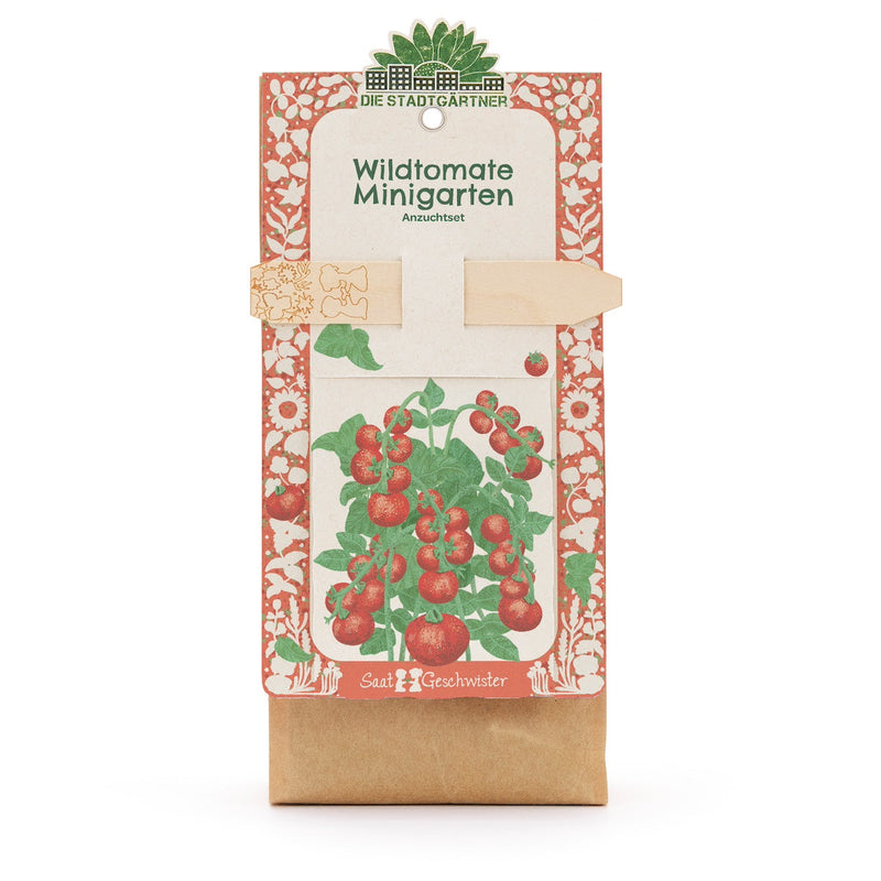 Seedling kit – Organic Wild Tomato Mini Garden — Ansicht 2