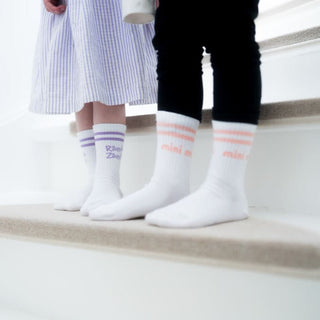 mini me Kinder Statement Socken
