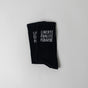FCKAFDÉ Statement Socken schwarz – Bio-Baumwolle, Made in EU