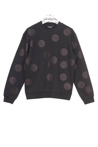 Balls Glitter Festive Sweater – Unisex Glitter Dot Sweatshirt — Ansicht 1
