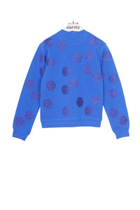Balls Glitter Festive Sweater – Unisex Glitter Dot Sweatshirt — Ansicht 6