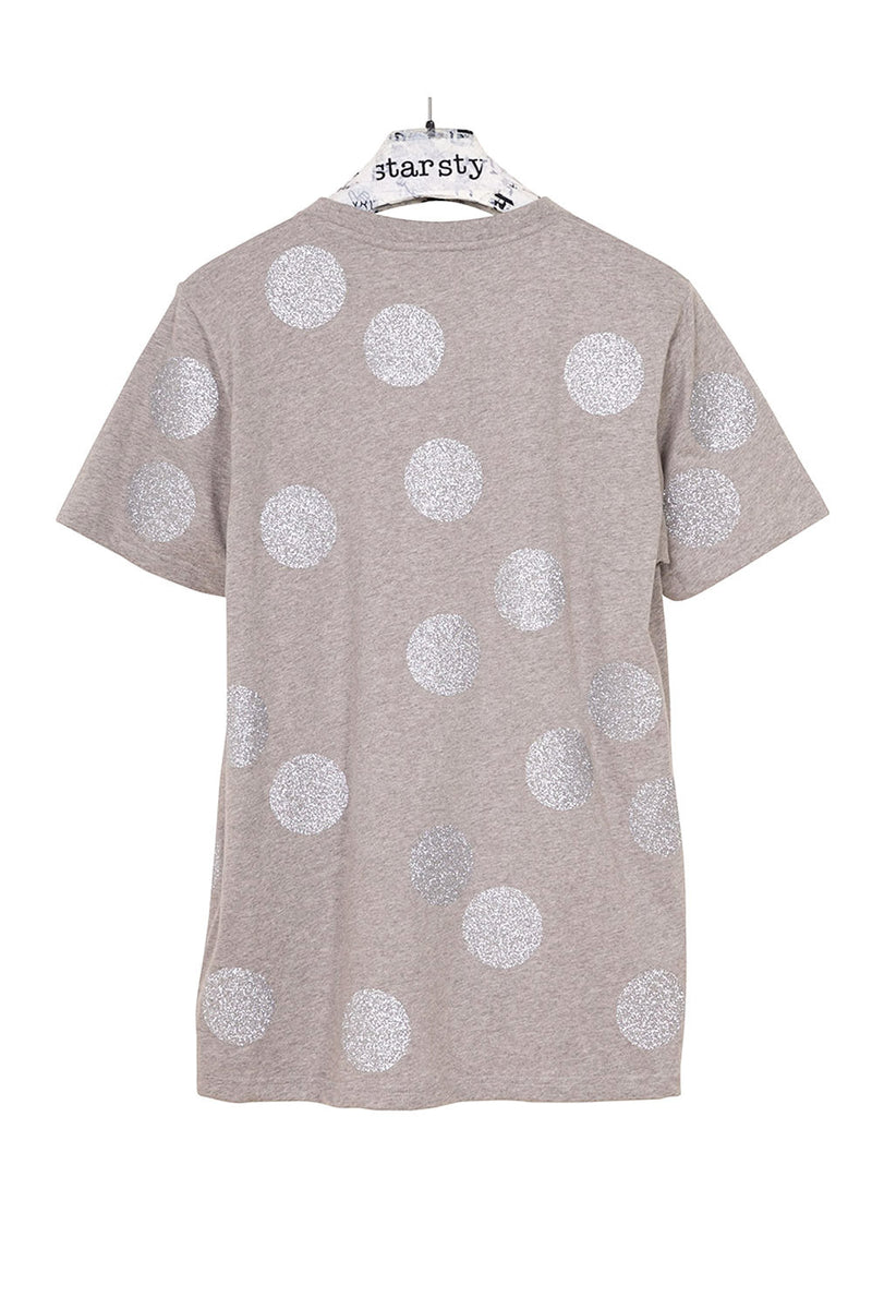 Balls Glitter Festive T-Shirt Unisex – 100 % Baumwolle mit Glitzer-Dots — Ansicht 6