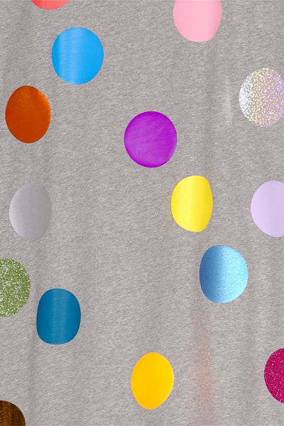 Balls Bigshirt Multicolor Dots – Unisex Oversize Shiny