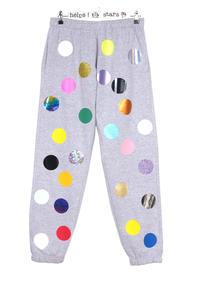 Starstyling Balls Glitter Joggers – Unisex Multicolor Glitter Allover — Ansicht 2