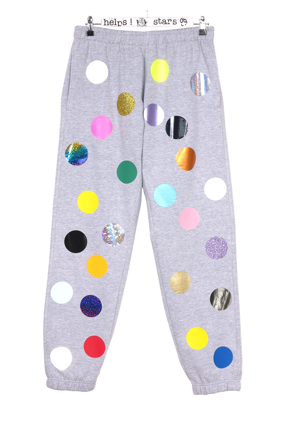 Starstyling Balls Glitter Joggers – Unisex Multicolor Glitter Allover