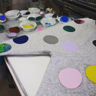 Balls Bigshirt – Multicolor Dots | Shiny | Unisex Oversize