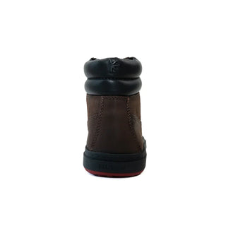 BLSN-021W Brown Damen-Barfußstiefel | Terracare®-Leder | Ganzjahreskomfort