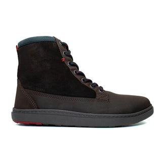 Barfuß-Schnürstiefel BLSN-080W – Wasserabweisendes Nubuk- und Veloursleder | PrimaLoft®-Isolierung | TPU-Sohle