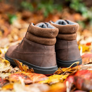 Barfuß-Boot BLSN-020 – Wasserabweisendes Nubukleder | PrimaLoft®-Isolierung | TPU-Sohle