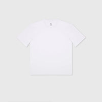 Basic Pima Tee N°2 White 100% Pima Cotton Relaxed Fit — Ansicht 2