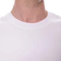 Basic Pima Tee N°2 White 100% Pima Cotton Relaxed Fit — Ansicht 8
