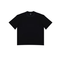 Basic Pima Tee N°3 Black – 100% Pima Cotton Oversized — Ansicht 1