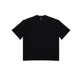 Basic Pima Tee N°3 – Schwarz | 100 % Pima‑Baumwolle | Oversized