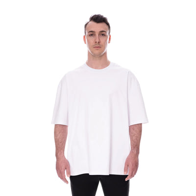 Basic Pima Tee N°3 White – 100% Pima Cotton Oversized