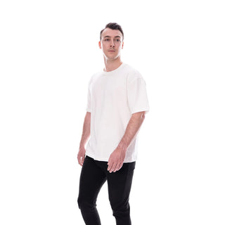 Basic Tee N°7 – Relaxed Fit | 100 % Baumwolle | Locker gestrickt