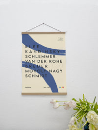 Bauhaus Grand Master Collection Poster A2 Canvas Print – Handmade Berlin — Ansicht 1