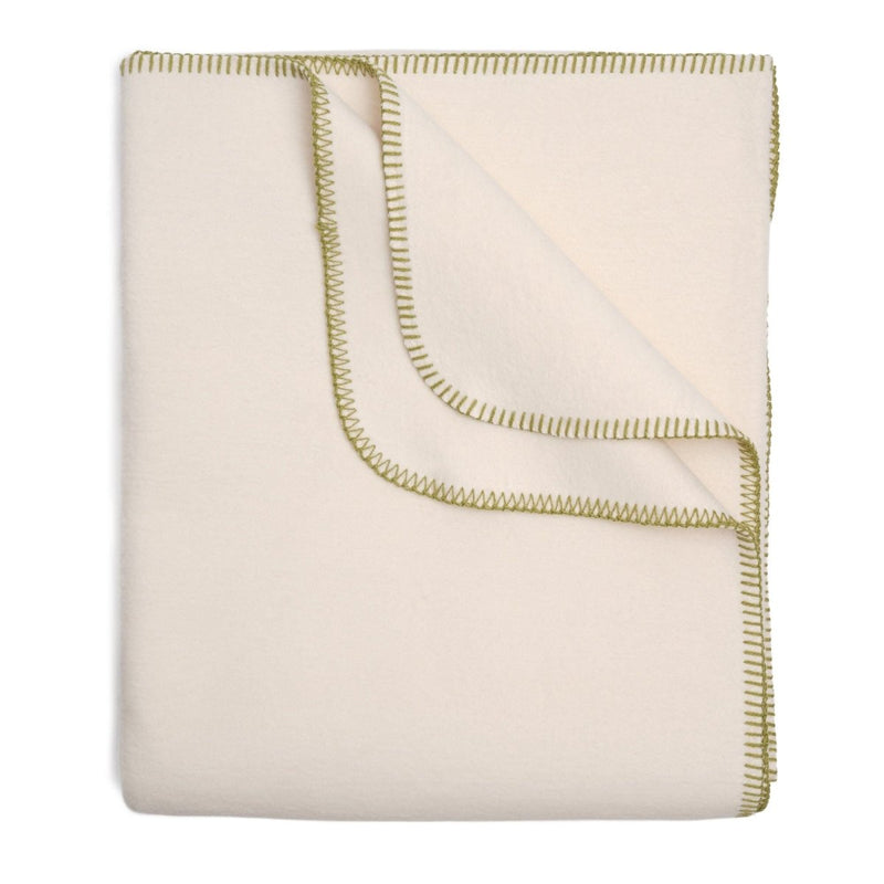 Organic GOTS Cotton Blanket 100x150 cm / 200x150 cm natural — YOVANA GmbH • yogabox.de