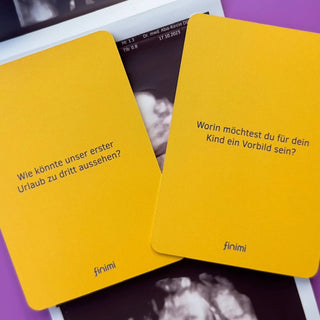 Ask & Task Kartenset zur Geburt – 42 Fragen | 10 Aufgaben | Eltern stärken