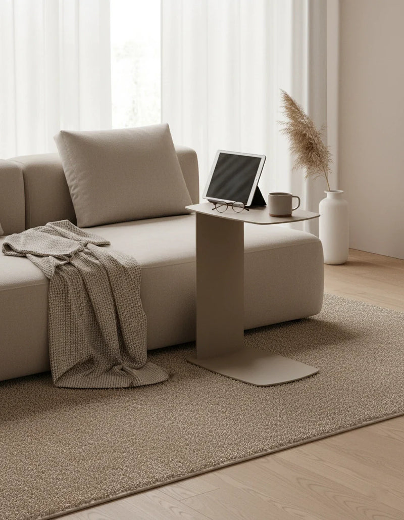 STANDBY Side Table C-Shape Powder-Coated Aluminum — Ansicht 6