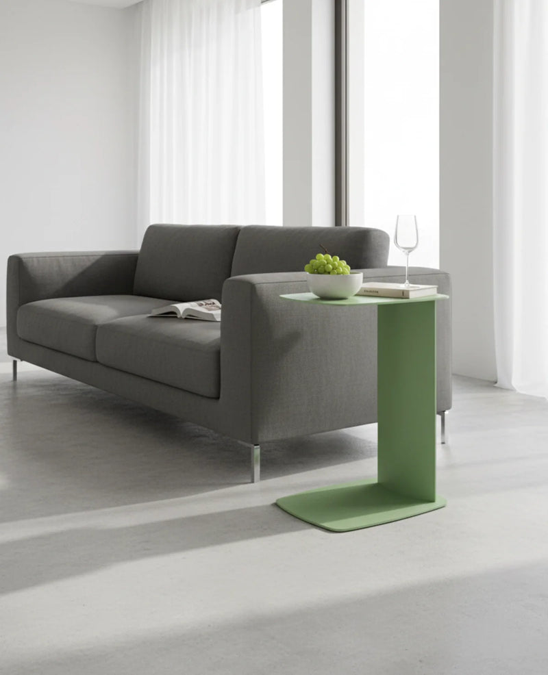 STANDBY Side Table C-Shape Powder-Coated Aluminum — Ansicht 11