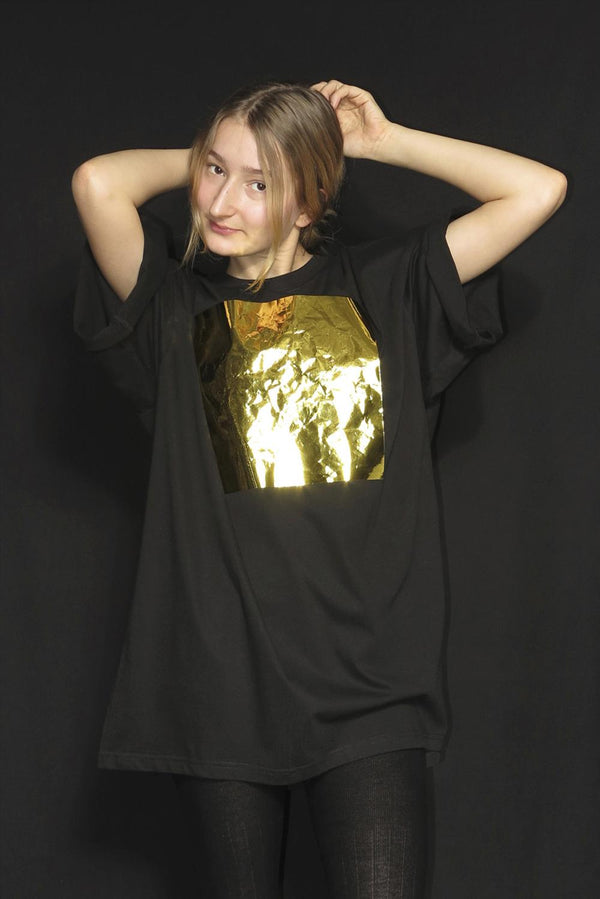 Starstyling Big Square Bigshirt Unisex Metallic Oversize