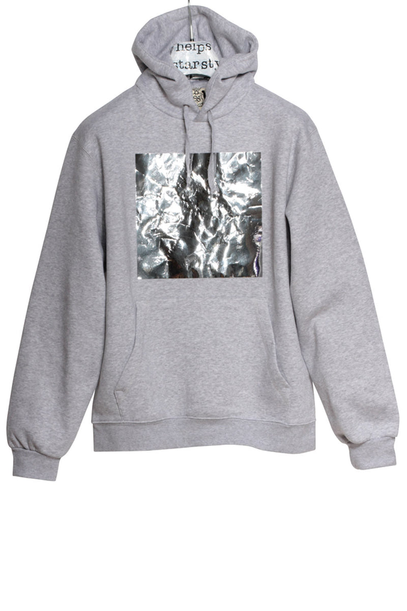 Big Square Hoodie – Unisex Relaxed Fit with Pre-Crushed Foil — starstyling
