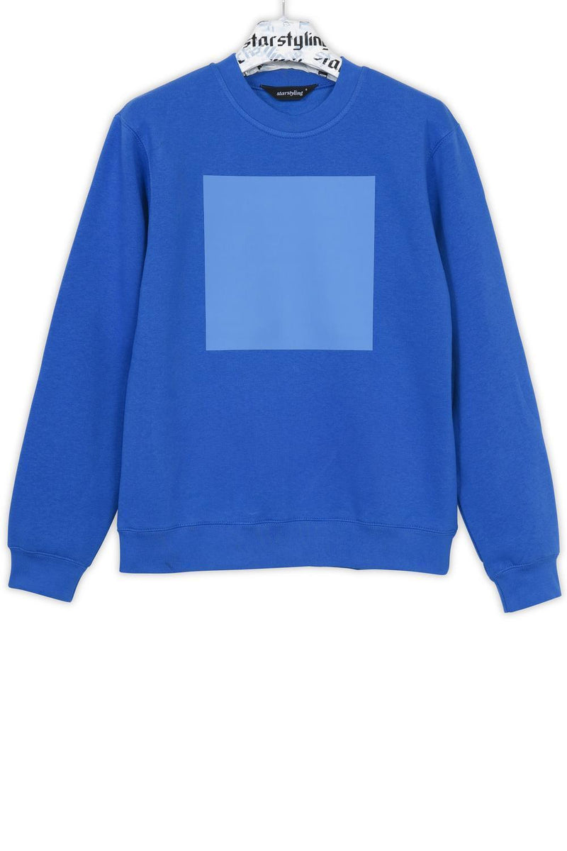 Big Square Sweater – Metallic Square | Unisex | Starstyling Classic — starstyling