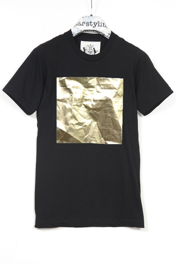 Starstyling Big Square T-Shirt Unisex Metallic Print