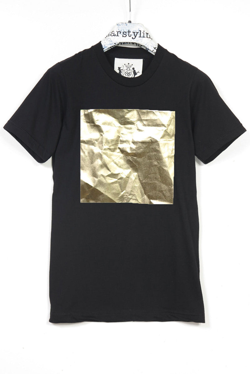 Starstyling Big Square T-Shirt Unisex Metallic Print — Ansicht 2