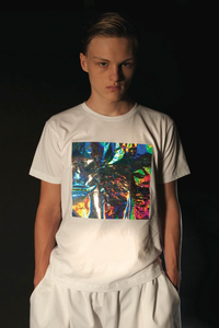 Starstyling Big Square T-Shirt Unisex Metallic Print — Ansicht 1