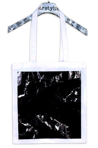 Big Square Tote – Cotton with Metallic Square — Ansicht 13