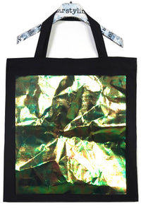 Big Square Big Bag – 50×50 cm Foil Square Shopper Bag Canvas — Ansicht 6