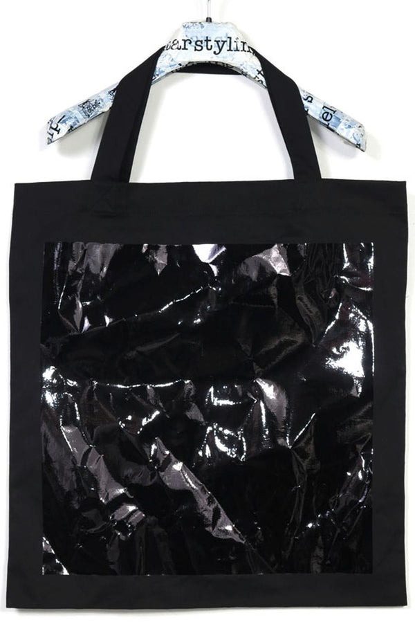 Big Square Big Bag – 50×50 cm Foil Square Shopper Bag Canvas