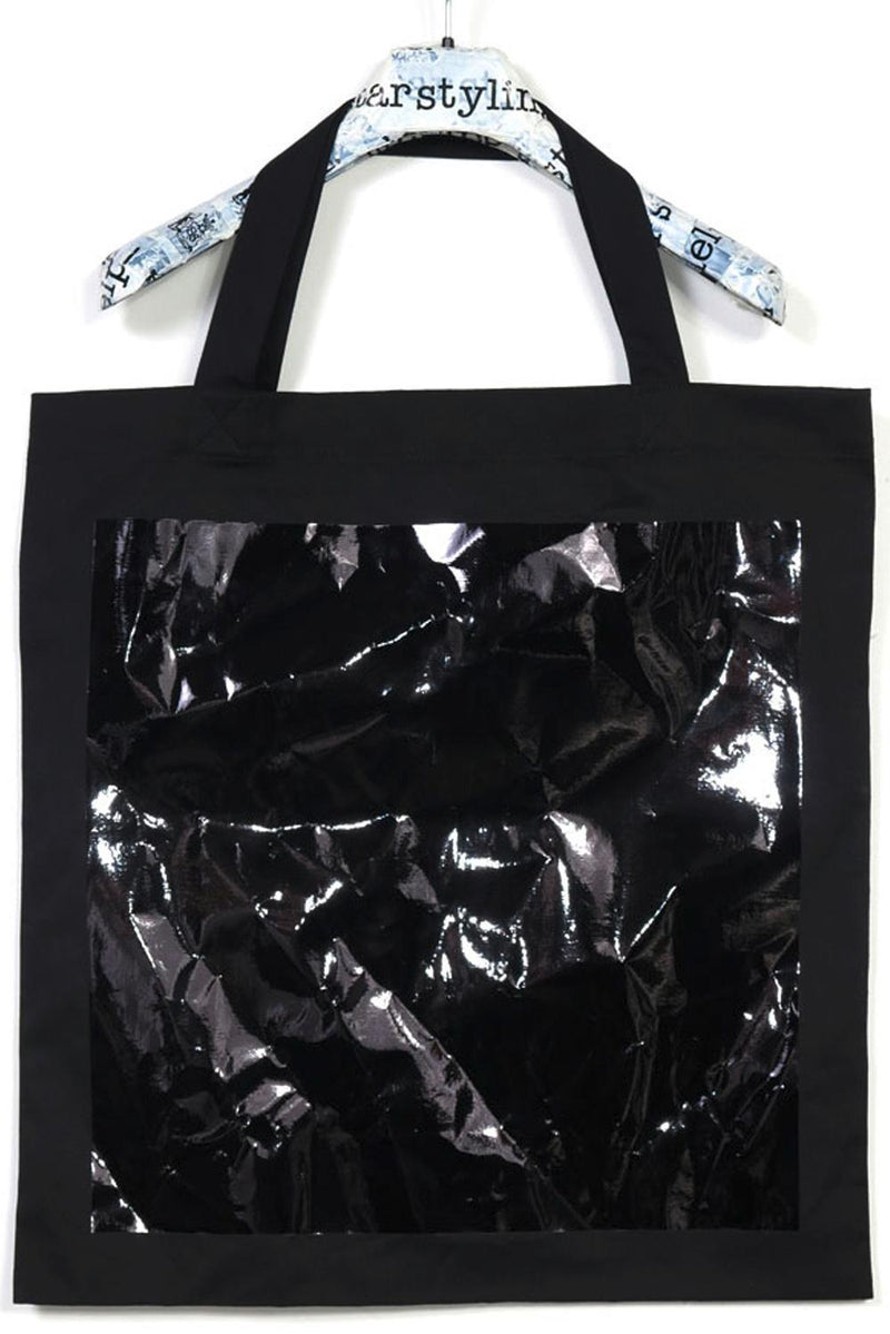 Big Square Big Bag – 50×50 cm Foil Square Shopper Bag Canvas — Ansicht 2