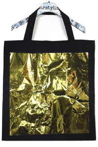 Big Square Big Bag – 50×50 cm Foil Square Shopper Bag Canvas — Ansicht 3