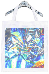 Big Square Big Bag – 50×50 cm Foil Square Shopper Bag Canvas — Ansicht 8