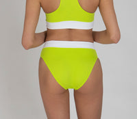 Bikini Slip High Waist ECONYL® Recycled UPF50+ UV-Schutz — Ansicht 3