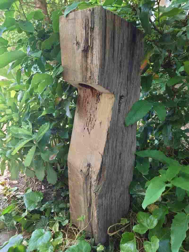 Nüri path light timber frame handmade outdoor lighting — Ansicht 10