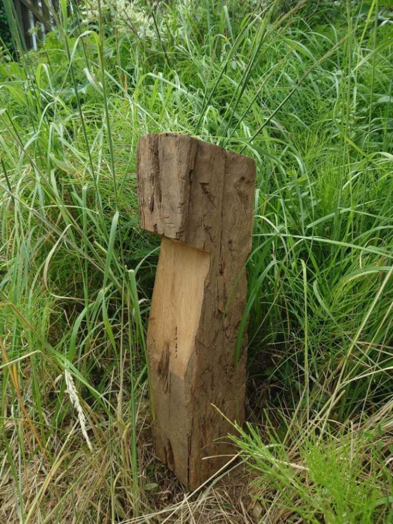 Nüri path light timber frame handmade outdoor lighting — Ansicht 2