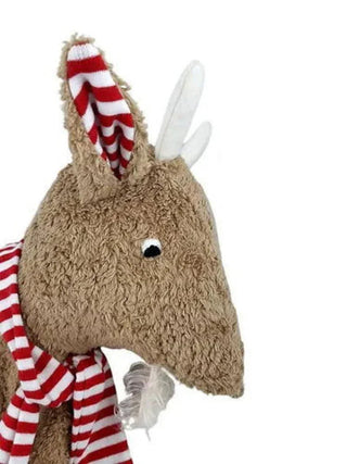 Organic cuddly pillow goat