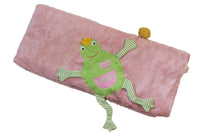 Organic Baby Blanket Frog Prince – 100% cotton, handmade — Ansicht 2
