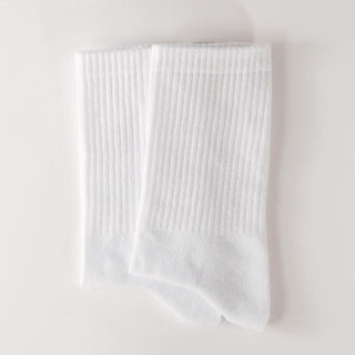 blanco puro weiße Tennissocken von arrel aus Bio-Baumwolle