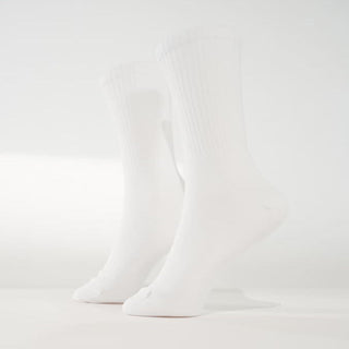 blanco puro Tennissocken in weiß von arrel am Modellfuß